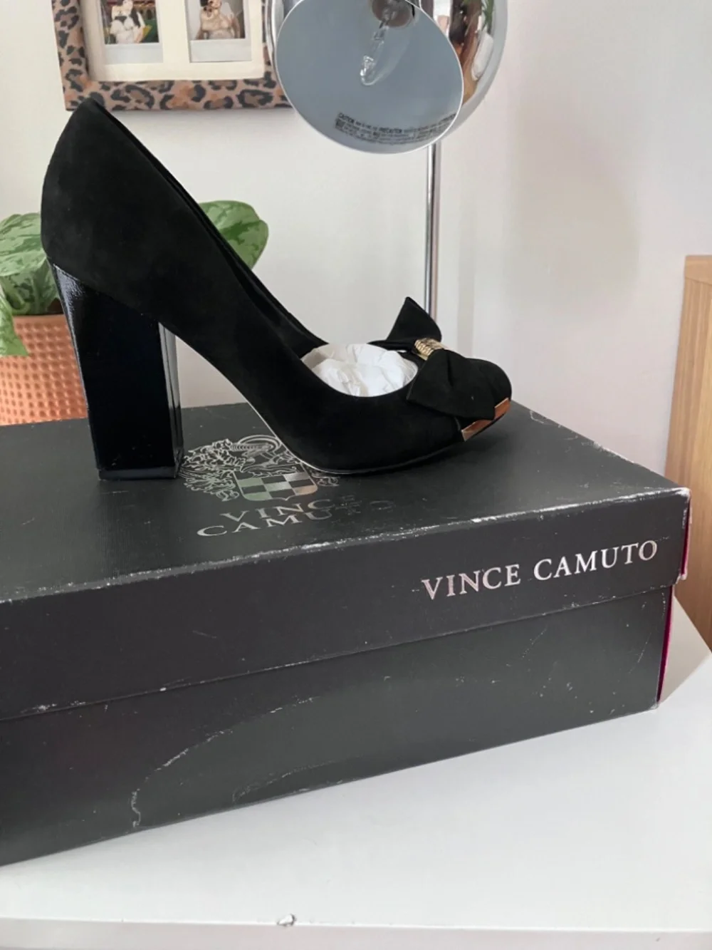 Vince Camuto Velvet Heels